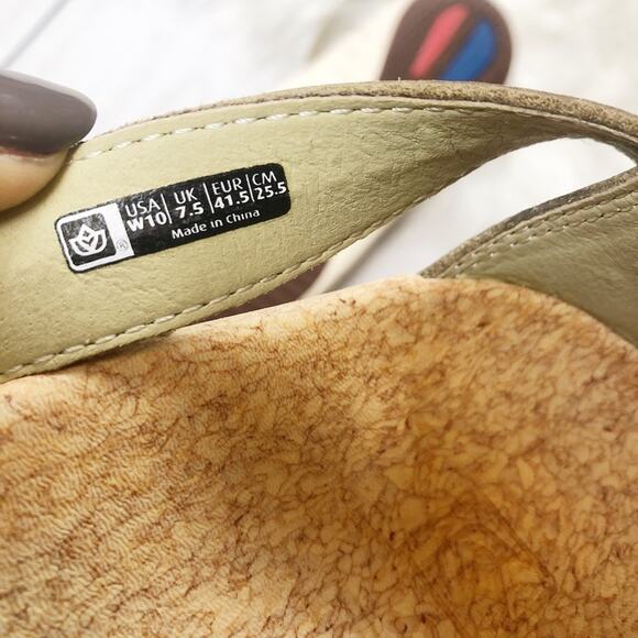 🆕 Spenco Women's Andi Leather Tan Smoke Strappy Sandals NEW Size 10 Orthotic - Picture 5 of 5